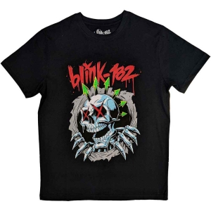 Blink-182 - Six Arrow Skull Uni Bl in the group MERCHANDISE / T-shirt / Pop-Rock at Bengans Skivbutik AB (5543892r)
