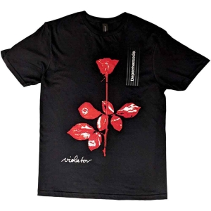 Depeche Mode - Violator Uni Bl T-Shirt in the group MERCHANDISE / T-shirt / Pop-Rock at Bengans Skivbutik AB (5543897r)