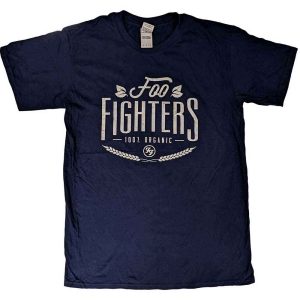 Foo Fighters - 100% Organic Uni Navy  in the group MERCHANDISE / T-shirt / Nyheter / Pop-Rock at Bengans Skivbutik AB (5543936r)