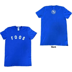 Foo Fighters - Foos Logo Uni Blue  in the group MERCHANDISE / T-shirt / Nyheter / Pop-Rock at Bengans Skivbutik AB (5543977r)