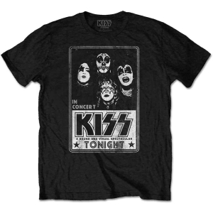 Kiss - Tonight Uni Bl  (2XL) in the group MERCHANDISE / T-shirt / Heavy Metal at Bengans Skivbutik AB (5544548)