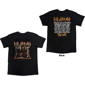 Def Leppard - Band Photo Tour 2019 Bl  in the group MERCHANDISE / T-shirt / Heavy Metal at Bengans Skivbutik AB (5544691)