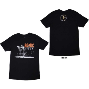 Ac/Dc -  On Stage Fifty Uni Bl in the group MERCHANDISE / T-shirt / Nyheter / Hårdrock at Bengans Skivbutik AB (5544791r)