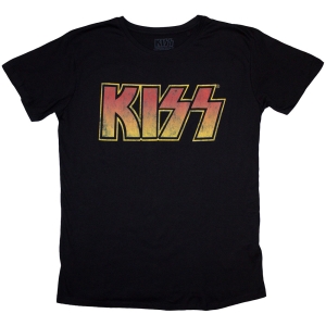 Kiss - Vtge Classic Logo Lady Bl  in the group MERCHANDISE / T-shirt / Heavy Metal at Bengans Skivbutik AB (5544844r)