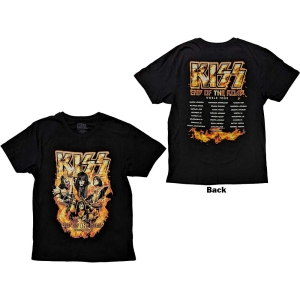 Kiss - End Of The Road Tour Orange Uni Bl  in the group MERCHANDISE / T-shirt / Heavy Metal at Bengans Skivbutik AB (5544895r)