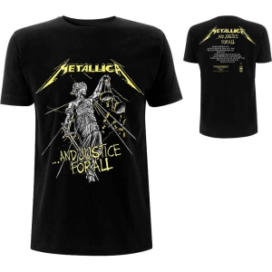 Metallica - And Justice For All Tracks Uni Bl  in the group MERCHANDISE / T-shirt / Nyheter / Hårdrock at Bengans Skivbutik AB (5544907r)