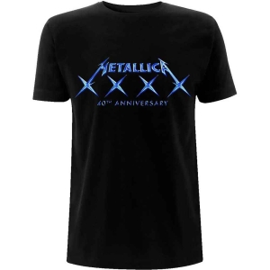 Metallica - 40 Xxxx Uni Bl  in the group MERCHANDISE / T-shirt / Nyheter / Hårdrock at Bengans Skivbutik AB (5544929r)