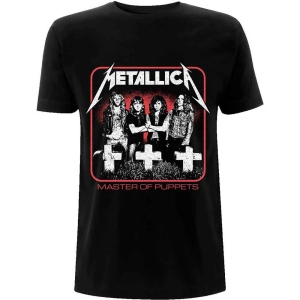 Metallica - Vintage Mop Photo Uni Bl  in the group MERCHANDISE / T-shirt / Heavy Metal at Bengans Skivbutik AB (5544931r)