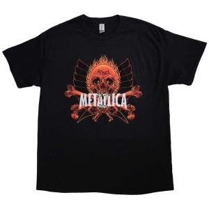 Metallica - Rebel Uni Bl  in the group MERCHANDISE / T-shirt / Heavy Metal at Bengans Skivbutik AB (5544937r)