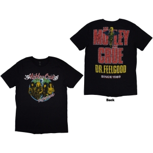 Mötley Crue - Dr Feelgood Circle Photo Black T-Shirt in the group OUR PICKS / New Merch / June at Bengans Skivbutik AB (5544957r)