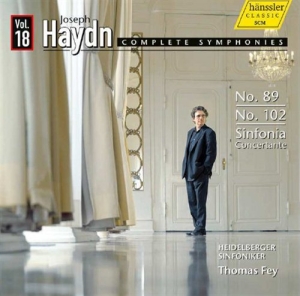 Haydn - Symphonies Nos 89, 102, 105 in the group Externt_Lager /  at Bengans Skivbutik AB (554527)