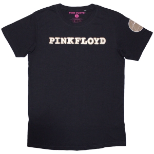 Pink Floyd - Logo & Prism App Slub Uni Navy  in the group MERCHANDISE / T-shirt / Pop-Rock at Bengans Skivbutik AB (5545561r)