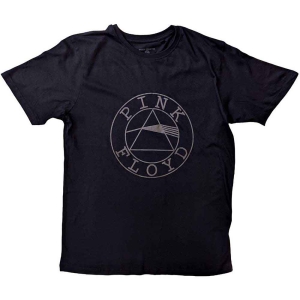 Pink Floyd - Circle Logo Hi-Build Uni Bl  in the group MERCHANDISE / T-shirt / Nyheter / Pop-Rock at Bengans Skivbutik AB (5545626r)