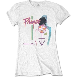 Prince - Take Me With U Lady Wht in the group MERCHANDISE / T-shirt / Pop-Rock at Bengans Skivbutik AB (5545847r)