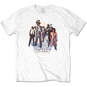 Prince - Purple Rain Circle Uni Wht in the group MERCHANDISE / T-shirt / Pop-Rock at Bengans Skivbutik AB (5545870r)