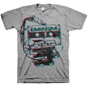 Eminem - Tape Uni Grey in the group MERCHANDISE / T-shirt / Nyheter / Hip Hop-Rap at Bengans Skivbutik AB (5545920)