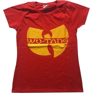 Wu-Tang Clan - Logo Lady Red  1Xs in the group MERCHANDISE / T-shirt / Nyheter / Hip Hop-Rap at Bengans Skivbutik AB (5546140)