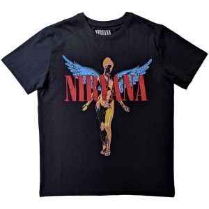 Nirvana - Angelic Uni Bl T-Shirt (2XL) in the group MERCHANDISE / T-shirt / Pop-Rock at Bengans Skivbutik AB (5546239)