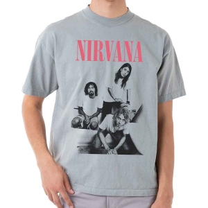 Nirvana - Bathroom Photo Uni Grey  in the group MERCHANDISE / T-shirt / Nyheter / Pop-Rock at Bengans Skivbutik AB (5546490r)