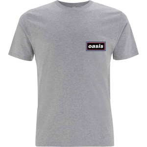 Oasis - Lines Uni Grey  in the group MERCHANDISE / T-shirt / Nyheter / Pop-Rock at Bengans Skivbutik AB (5546500r)