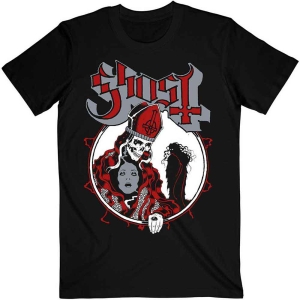 Ghost - Hi-Red Possession Uni Bl  in the group MERCHANDISE / T-shirt / Heavy Metal at Bengans Skivbutik AB (5546774r)