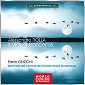 Rolla - 3 Violin Concertos in the group Externt_Lager /  at Bengans Skivbutik AB (554708)