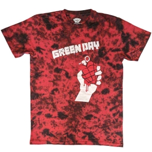 Green Day - American Idiot Uni Red Dip-Dye  in the group MERCHANDISE / T-shirt / Nyheter / Punk at Bengans Skivbutik AB (5547169r)