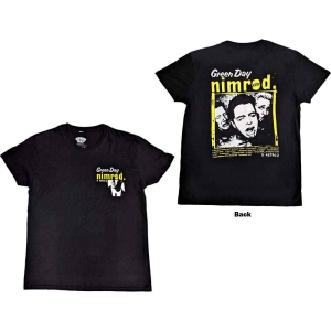 Green Day - Nimrod Breast-Print Uni Bl  in the group MERCHANDISE / T-shirt / Nyheter / Punk at Bengans Skivbutik AB (5547175r)