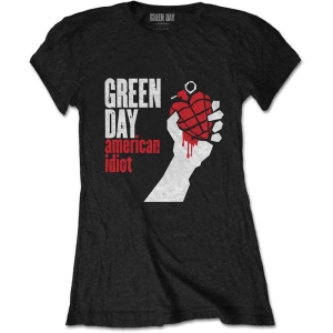Green Day - American Idiot Lady Bl  in the group MERCHANDISE / T-shirt / Nyheter / Punk at Bengans Skivbutik AB (5547183r)