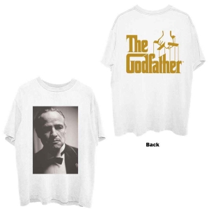 The Godfather - Brando B&W Uni Wht  in the group MERCHANDISE / T-shirt / Soundtrack at Bengans Skivbutik AB (5547193r)