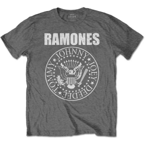 Ramones - Presidential Seal Boys T-Shirt Char in the group MERCHANDISE / Merch / Nyheter / Punk at Bengans Skivbutik AB (5547694)