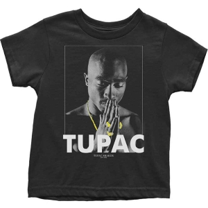 Tupac - Praying Toddler T-Shirt Bl in the group MERCHANDISE / Merch / Nyheter / Hip Hop-Rap at Bengans Skivbutik AB (5548591r)