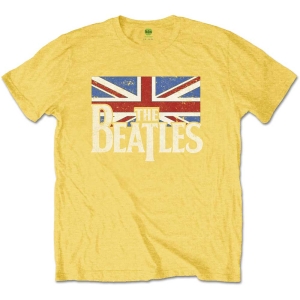 The Beatles - Drop T Logo & Vint Flag Boys Yell in the group MERCHANDISE / Merch / Pop-Rock at Bengans Skivbutik AB (5548630r)