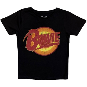 David Bowie - Vtge Diamond Dogs Logo Boys Bl in the group MERCHANDISE / Merch / Pop-Rock at Bengans Skivbutik AB (5548662r)