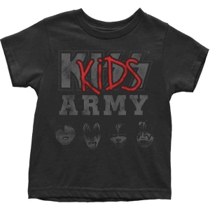 Kiss - Kids Army Toddler T-Shirt Bl in the group MERCHANDISE / Merch / Nyheter / Hårdrock at Bengans Skivbutik AB (5548748r)