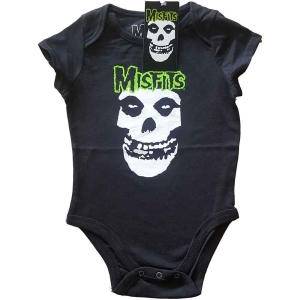 The Misfits - Skull & Logo Toddler Bl Babygrow in the group MERCHANDISE / Merch / Nyheter / Punk at Bengans Skivbutik AB (5548754r)