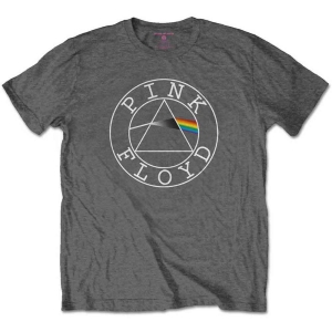 Pink Floyd - Circle Logo Boys T-Shirt Char in the group MERCHANDISE / Merch / Nyheter / Pop-Rock at Bengans Skivbutik AB (5548785r)