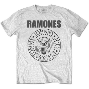 Ramones - Presidential Seal Boys T-Shirt Heather in the group MERCHANDISE / Merch / Nyheter / Punk at Bengans Skivbutik AB (5548814r)