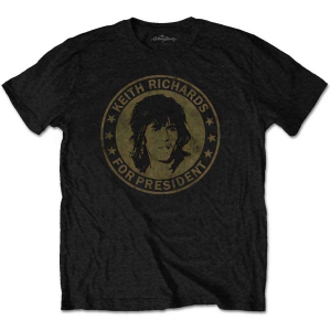 Rolling Stones - Keith For President Boys T-Shirt Bl in the group MERCHANDISE / Merch / Nyheter / Pop-Rock at Bengans Skivbutik AB (5548838r)