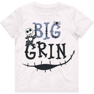 Disney - Tnbc Big Grin Boys T-Shirt T-Shirt Wht in the group OTHER / Merchandise / New items at Bengans Skivbutik AB (5548856r)