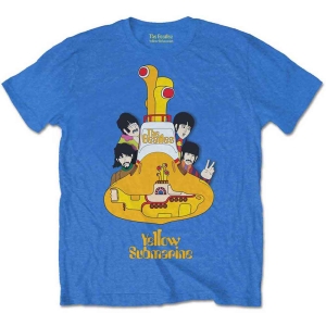 The Beatles - Yellowsub  Sub Boys T-Shirt Blue in the group MERCHANDISE / Merch / Nyheter / Pop-Rock at Bengans Skivbutik AB (5548872r)