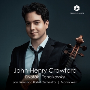 John-Henry Crawford - Dvorak - Tchaikovsky in the group OUR PICKS / Friday Releases / Friday the 28th of June 2024 at Bengans Skivbutik AB (5549184)