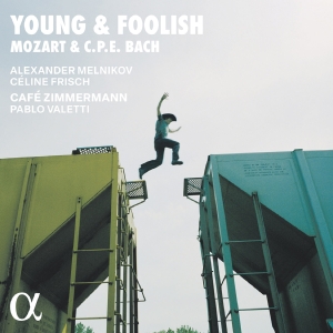 Café Zimmermann - Mozart & C.P.E. Bach: Young & Fooli in the group CD / Upcoming releases / Classical at Bengans Skivbutik AB (5549194)