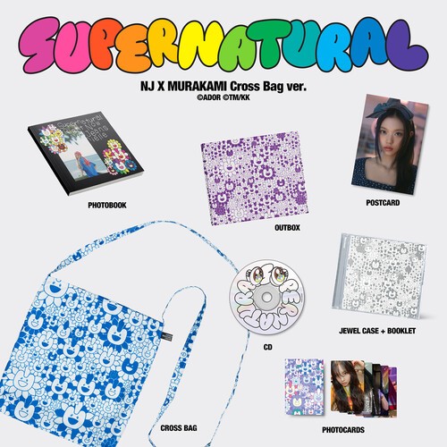 Newjeans - Newjeans 'Supernatural' (Cross Bag in the group CD / Pop-Rock at Bengans Skivbutik AB (5549462)