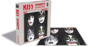 Kiss - Pussel Dynasty 500 Bitar in the group MERCHANDISE / Merch / Hårdrock at Bengans Skivbutik AB (5549606)