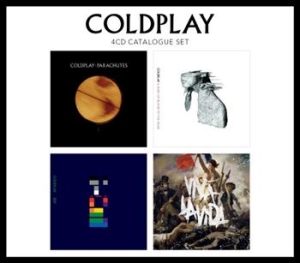 Coldplay - 4 Cd Catalogue Set in the group CD / Pop-Rock at Bengans Skivbutik AB (555065)