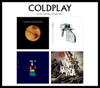 Coldplay - 4 Cd Catalogue Set in the group CD / Rock at Bengans Skivbutik AB (555065)