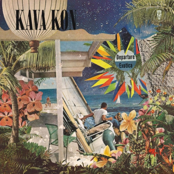 Kava Kon - Departure Exotica (Palm Green Vinyl in the group VINYL / Bestsellers at Bengans Skivbutik AB (5550727)