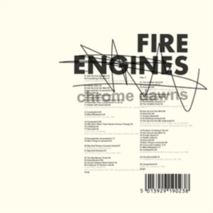 Fire Engines - Chrome Dawns in the group CD / Pop-Rock at Bengans Skivbutik AB (5551116)
