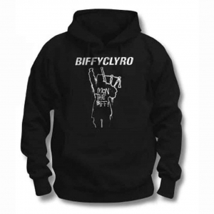 Biffy Clyro - Mon The Biff Uni Bl Hoodie  in the group MERCHANDISE / Hoodies / Pop-Rock at Bengans Skivbutik AB (5552062r)